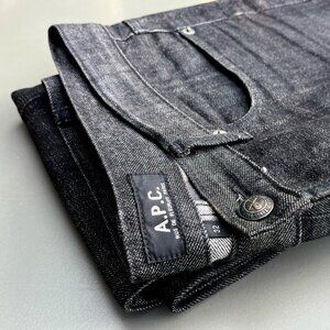 Like new Black APC Jeans Petite Standard.